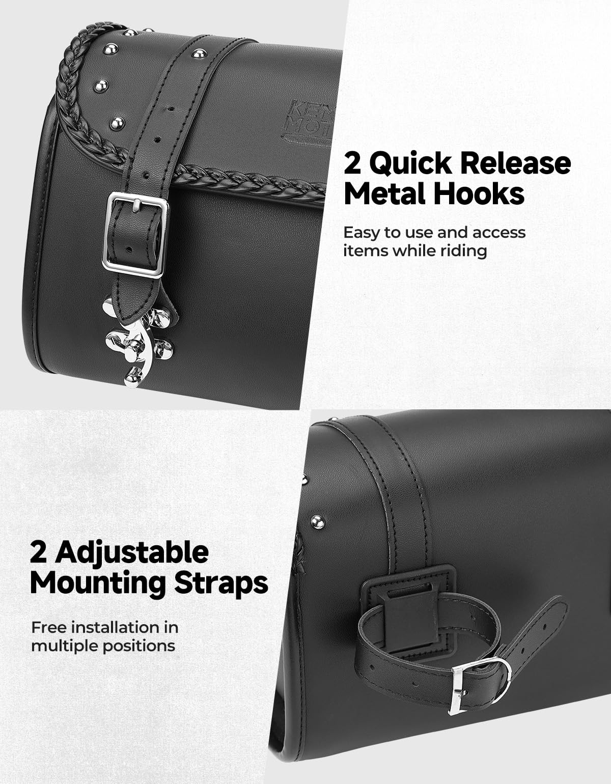 OXエンジニアリング Pocket　CARRYME OEM　携行袋とポンプ付 Amazon.com: KEMIMOTO Motorcycle Fork Tool Bag 4-5L Expandable with